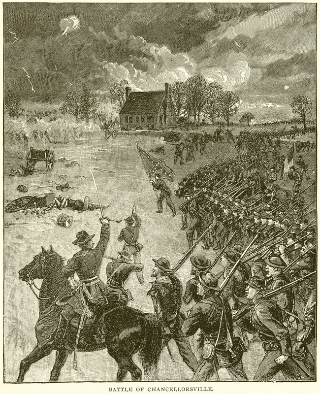 Bataille de Chancellorsville - English School