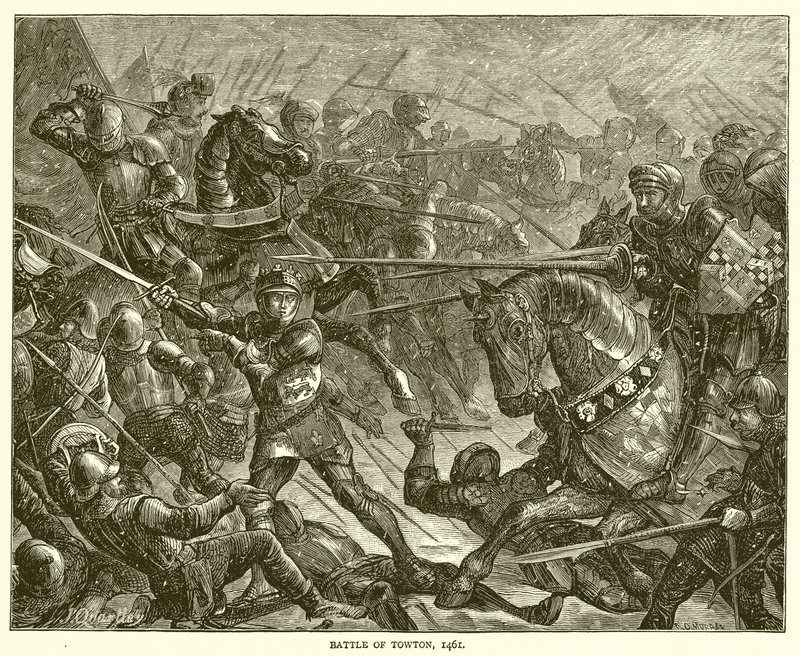 Bataille de Towton, 1461 - English School