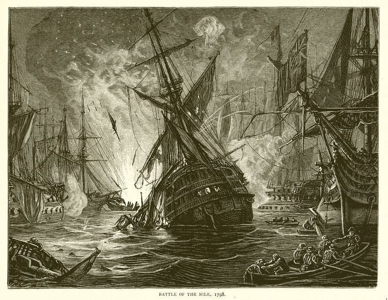 Bataille du Nil, 1798 - English School