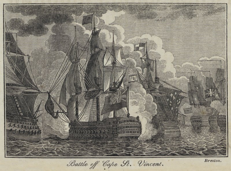 Bataille au large du cap Saint-Vincent - English School