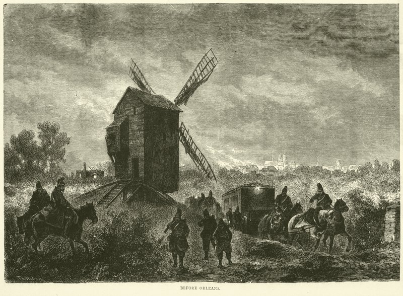 Devant Orléans, novembre 1870 - English School