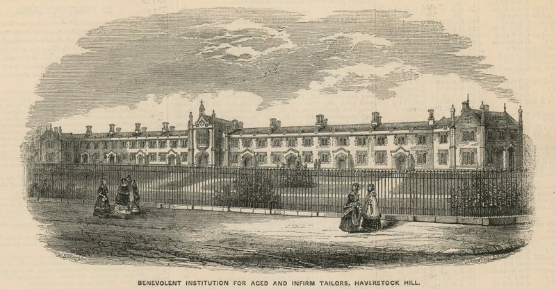 Institution bienveillante pour les tailleurs âgés et infirmes sur Haverstock Hill - English School