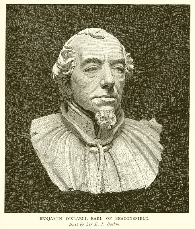 Benjamin Disraeli, comte de Beaconsfield - English School