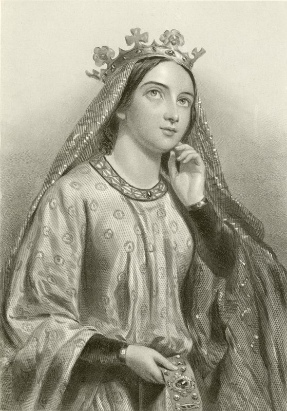 Bérengère, épouse du roi Richard I - English School