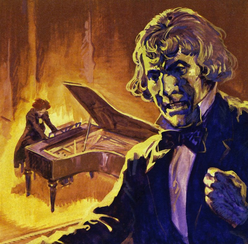 Berlioz a remporté le Prix de Rome pour sa cantate La Mort de Sardanapale - English School
