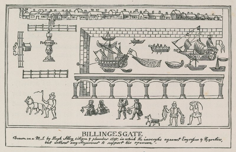 Billingsgate, 1598 - English School