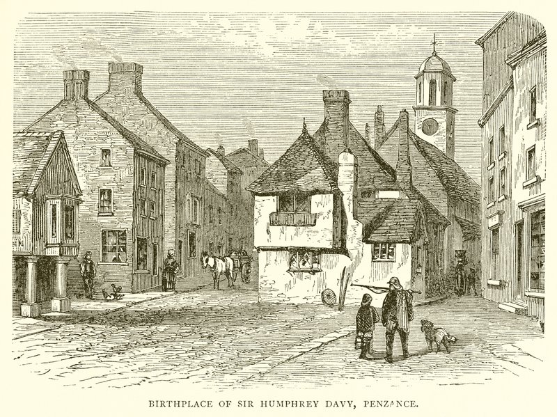 Lieu de naissance de Sir Humphrey Davy, Penzance - English School