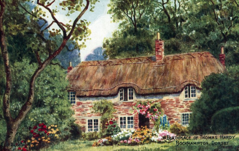 Lieu de naissance de Thomas Hardy, Bockhampton, Dorset - English School