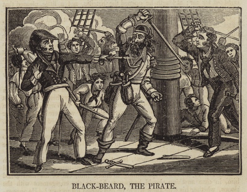Barbe Noire, le pirate - English School