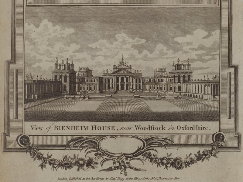 Palais de Blenheim, Woodstock, Oxfordshire - English School
