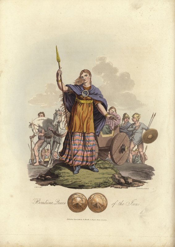 Boadicée, reine des Iceni - English School