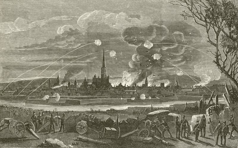 Bombardement de Strasbourg - English School