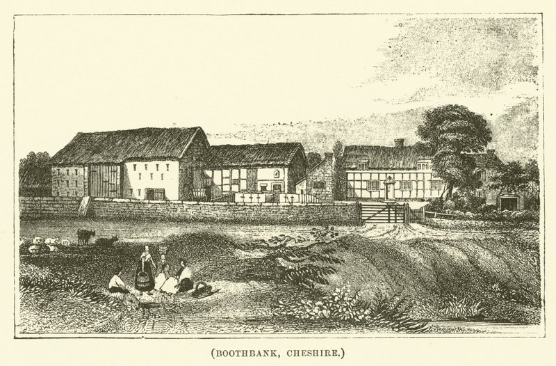 Boothbank, Cheshire (gravure) - English School