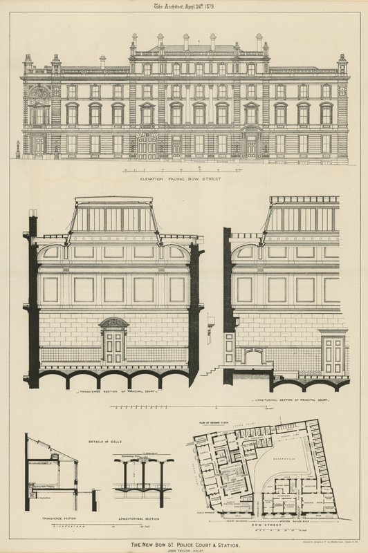 Tribunal de police et poste de Bow Street - English School