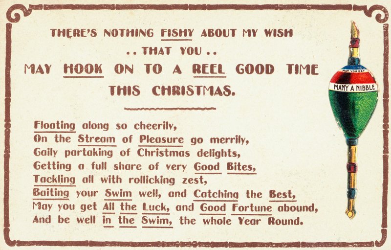 Carte de Noël britannique - English School
