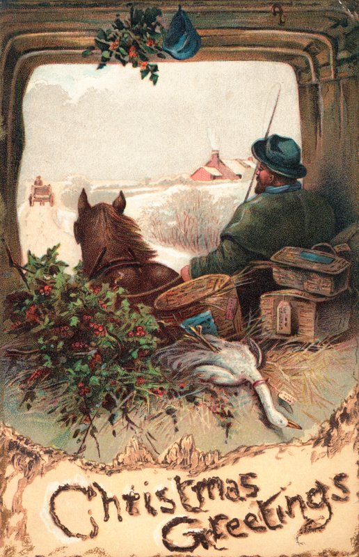 Cartes de Noël britanniques - English School
