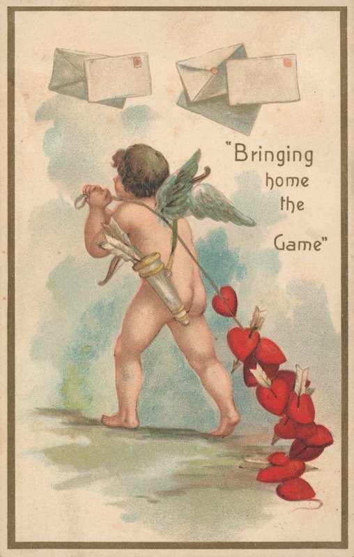 Carte de Saint-Valentin britannique - English School