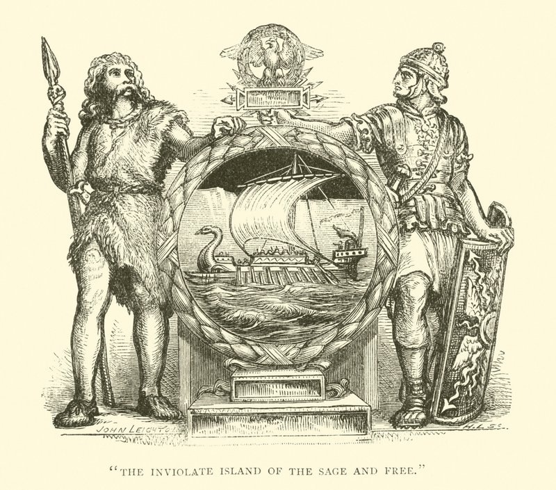 Britannique et Romain, Grande-Bretagne, L