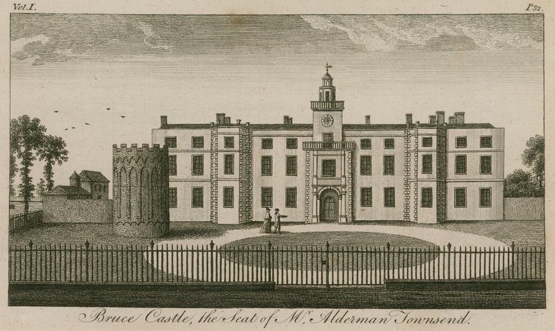 Bruce Castle, Tottenham, Londres, la résidence de M. Alderman Townsend - English School