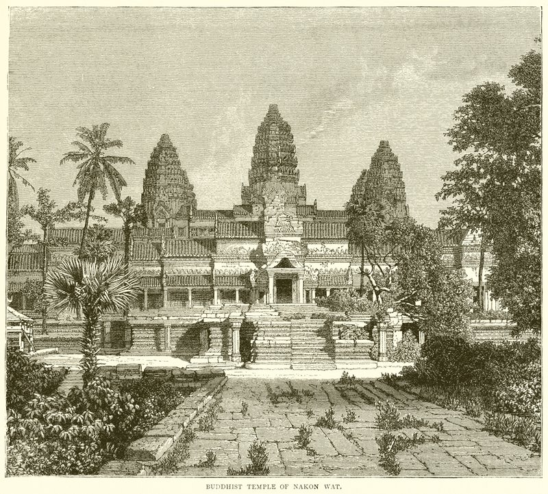 Temple bouddhiste de Nakon Wat - English School
