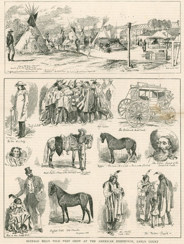 Le Spectacle du Far West de Buffalo Bill à l