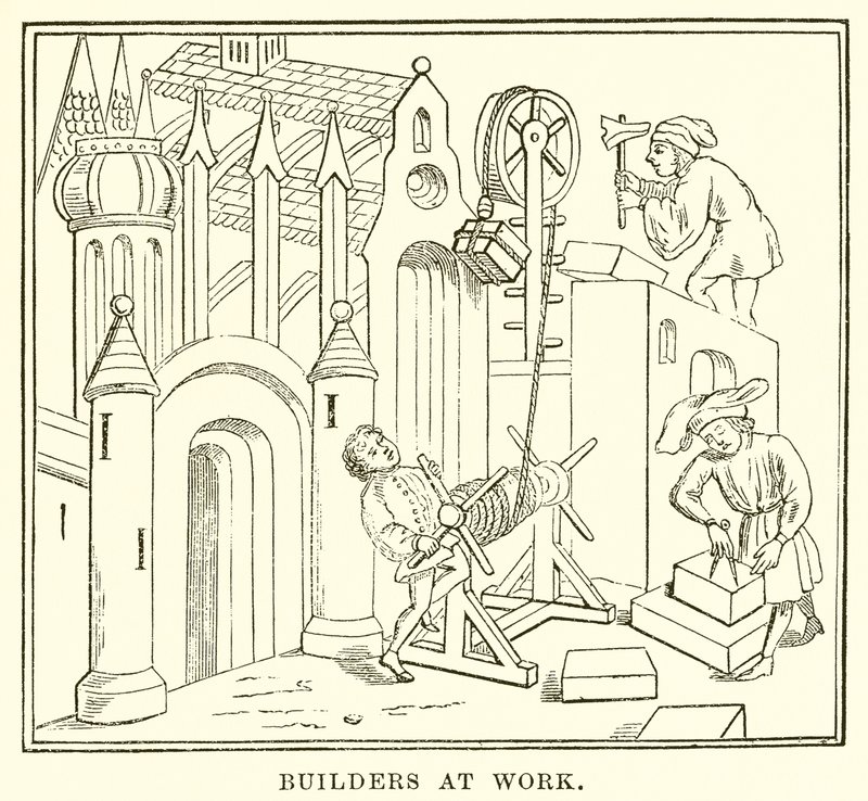 Constructeurs au travail - English School