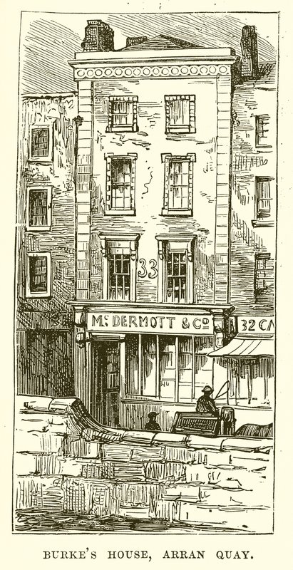 Maison de Burke, Arran Quay - English School