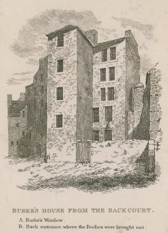 Maison de Burke vue de la cour arrière - English School