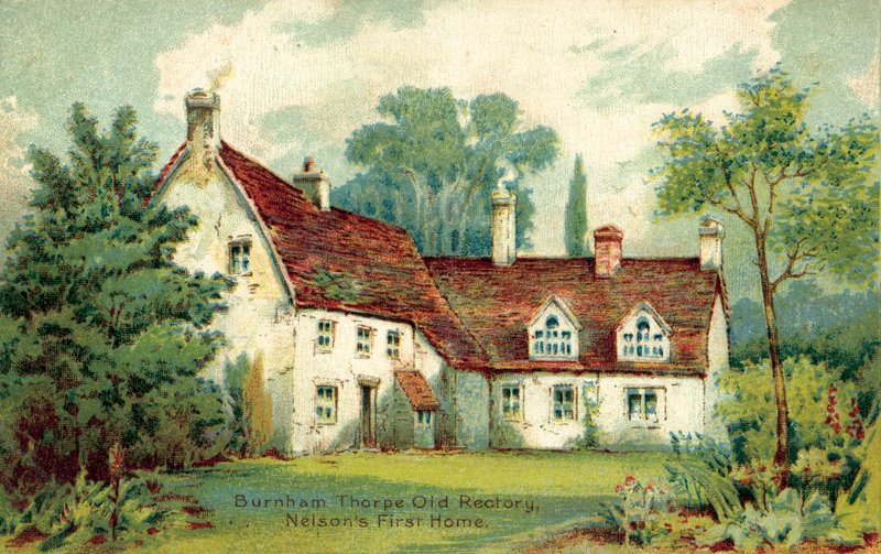 Burnham Thorpe, Ancien Presbytère, première maison de Nelson - English School