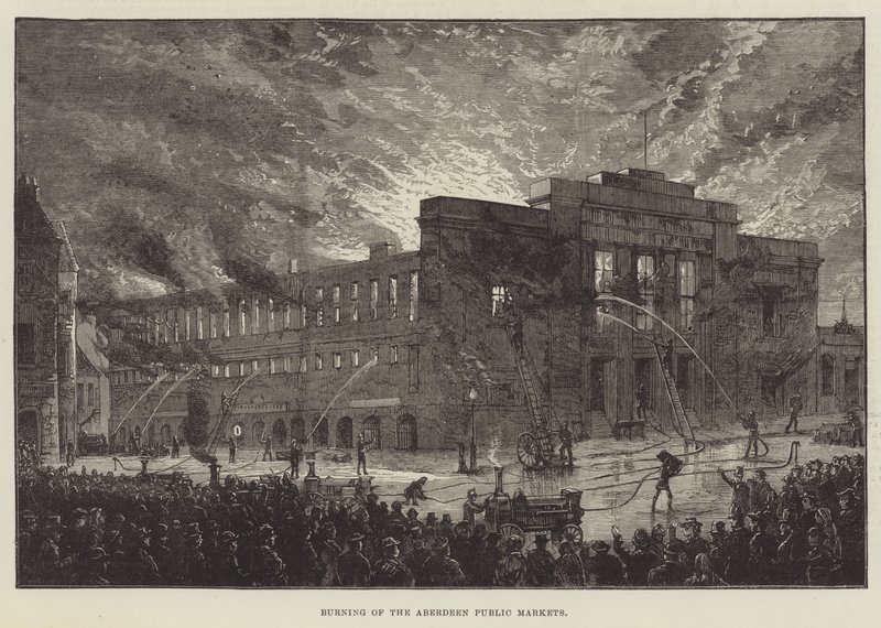 Incendie des marchés publics d