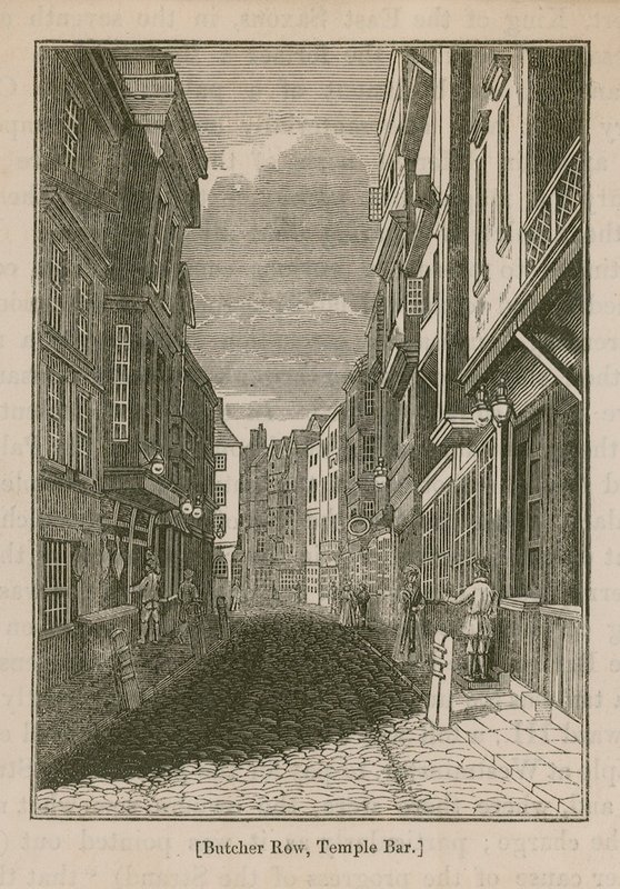 Butcher Row à Temple Bar sur le Strand - English School