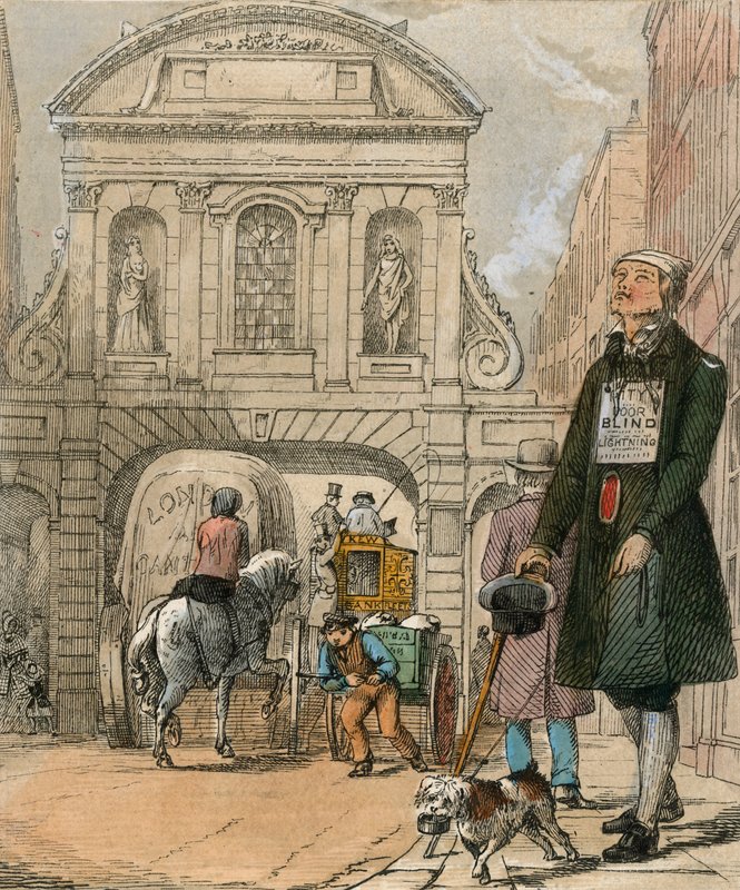 Achetez une dentelle au pauvre aveugle - English School