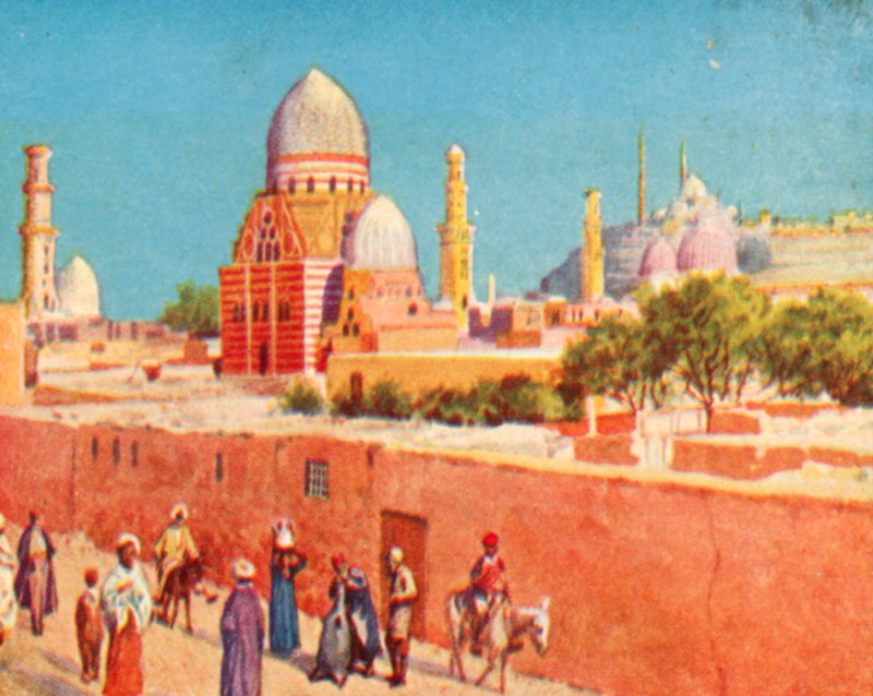 Le Caire, Tombeaux des Mamelouks - English School
