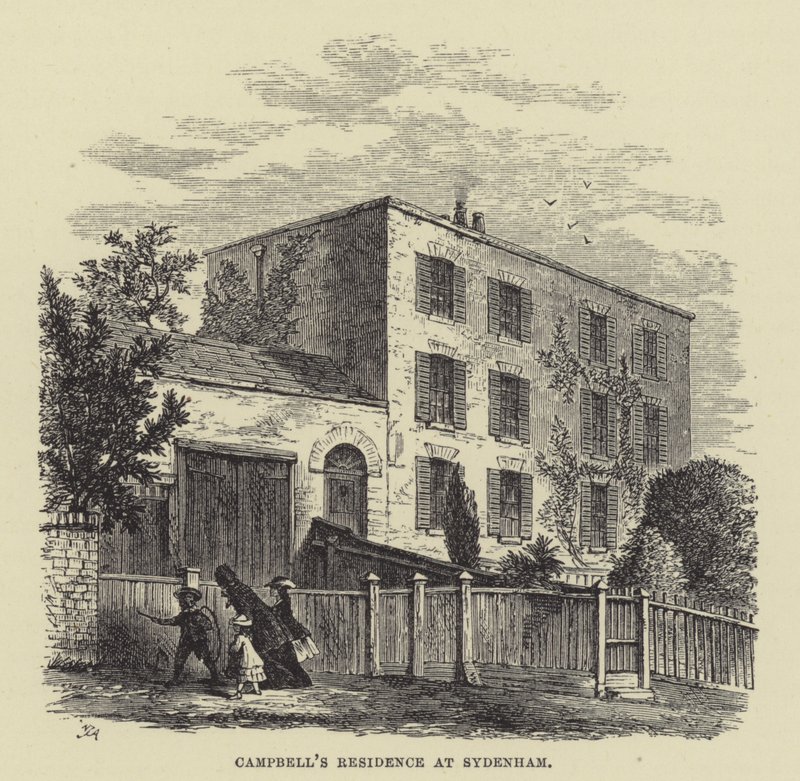 La résidence de Campbell à Sydenham - English School