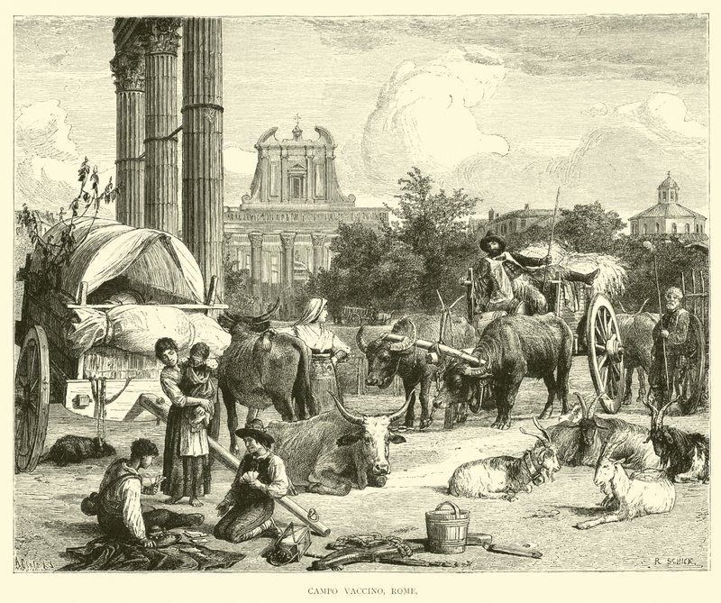 Campo Vaccino, Rome - English School