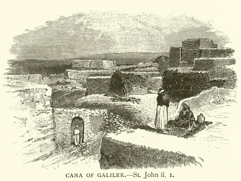 Cana de Galilée, Saint Jean, ii - English School