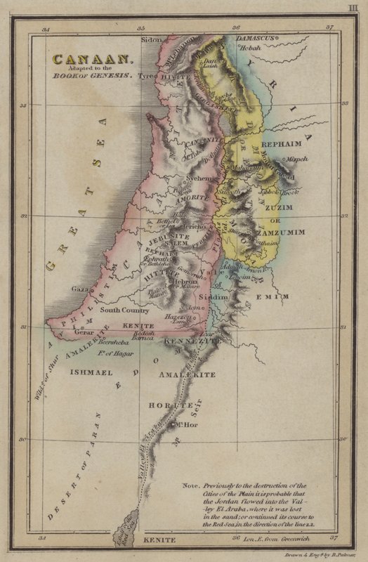 Canaan, adapté au Livre de la Genèse - English School