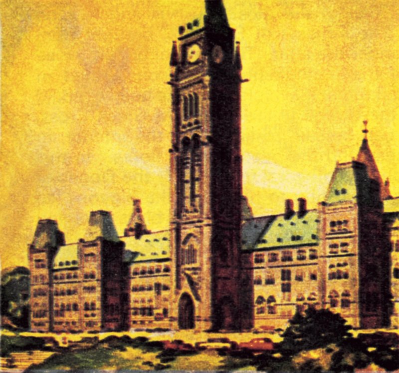 Parlement du Canada à Ottawa - English School
