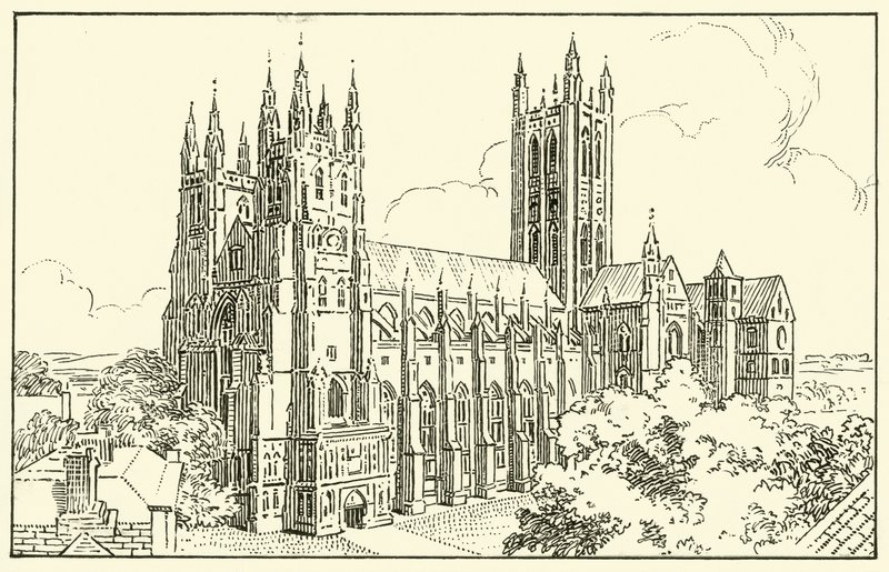 Cathédrale de Canterbury - English School