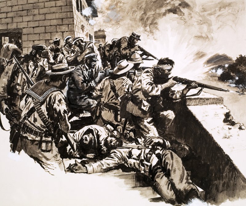 Le capitaine Jellicoe et la rébellion des Boxers - English School