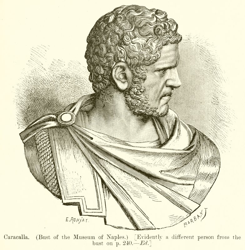 Caracalla (Buste du Musée de Naples) - English School