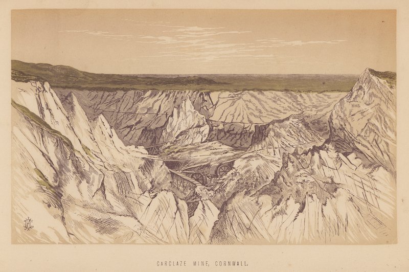 Mine de Carclaze, Cornouailles - English School