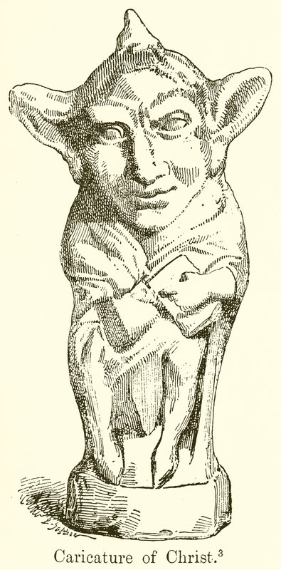 Caricature du Christ - English School