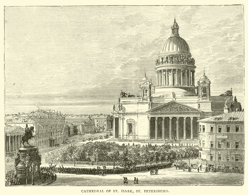 Cathédrale Saint-Isaac, Saint-Pétersbourg - English School