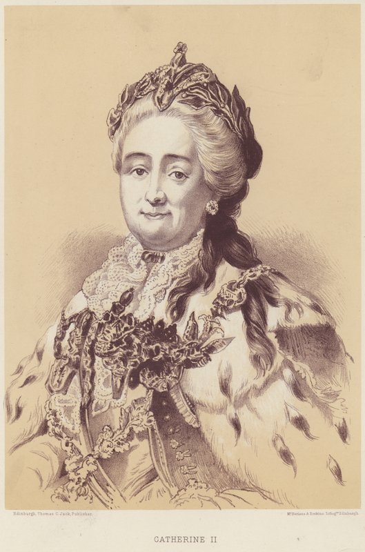 Catherine II de Russie - English School
