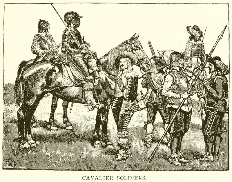 Soldats cavaliers - English School