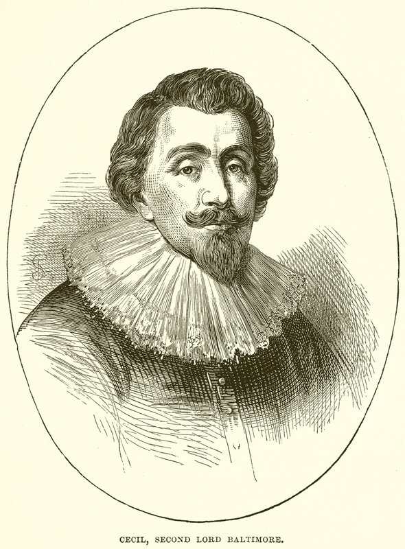 Cecil, deuxième Lord Baltimore - English School