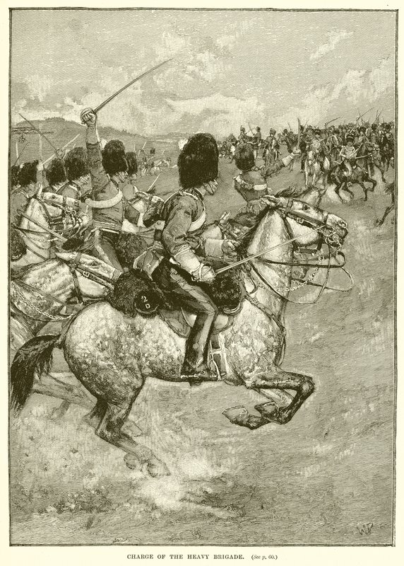 Charge de la brigade lourde - English School