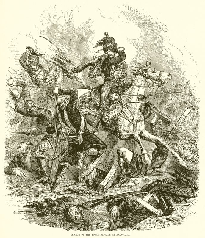 Charge de la brigade légère à Balaclava - English School