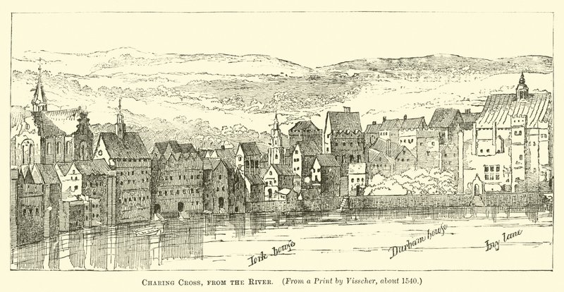 Charing Cross, depuis la rivière - English School